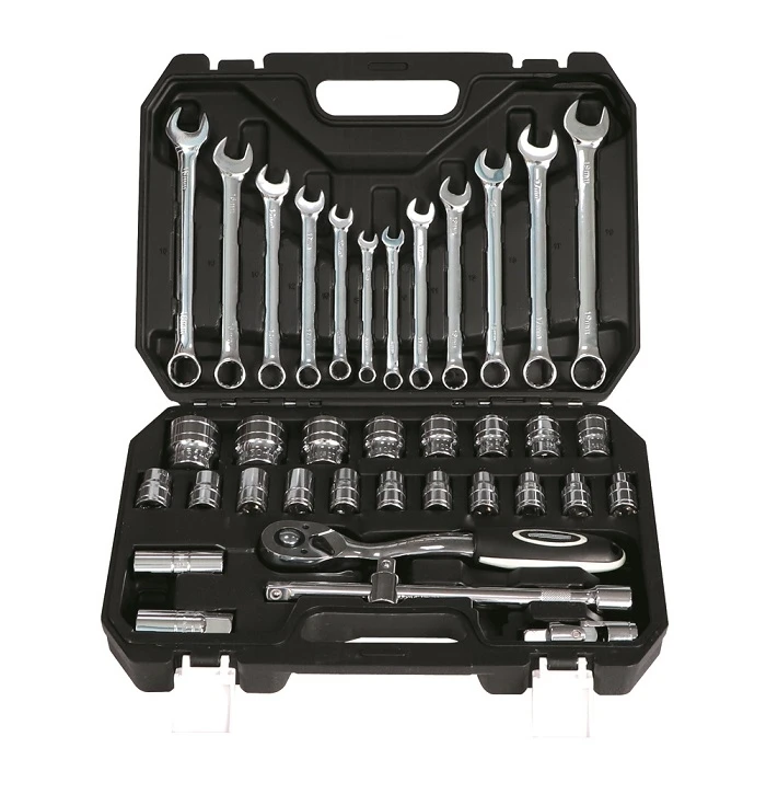 37pcs Professional Quality Socket Wrench Car Repair with Case Tool Kit Tool Set