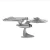 Import 3D DIY Metal Puzzle Model USS ENTERPRISE NCC-1701 Cutting Jigsaw Best Gifts For Lover Friends Children Collection Education from China