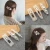 Import 3pcs Trendy Pearl Hair Clips For Women Handmade Geometric Hair Barrette Triangle Square Hairpins Snap Hair Accessories For Young from China