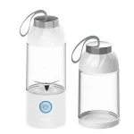 4 Blades Electric Mini Orange Juicer Extractor Nut Milk Smoothie Blender Personal Chopper Multi-Function Food Processor