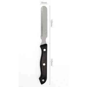 4 inch PP handle cheese knife stainless steel kitchen knife customized logo