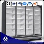 4 mm curved tempered glass for chest freezer and ice cream freezers
