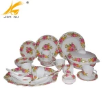 42pcs melamine dinnerware set for gift