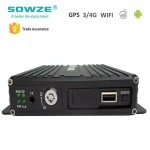 4ch 960H 720P H.264 Linux iOS Android VGA Output 4 channel car black box