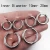 Import 4mm Thickness Stainless Steel Earring Cute Big Circle Hoop Earrings Huggie Jewelry Men Women from China