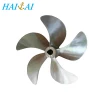 5 Blades Outboard Brass Marine Propeller Customized