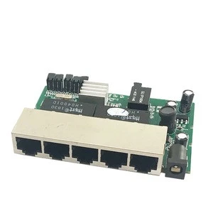 5 Port 10/100/1000Mbps Gigabit netwerken schakelaars fabriek OEM/ODM ethernet switch lan hub PCBA Module