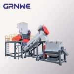 500kg/h capacity Crusher Plastic PET Bottle Crushing Machine