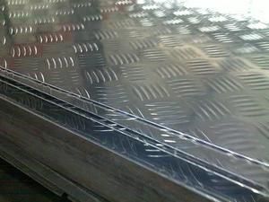 5083 aluminium corrugated/embossed board for boat usages