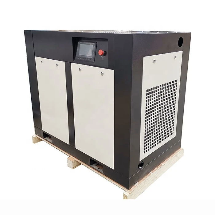 50hp 37kw  Permanent Magnet motor variable frequency oil-injected screw air compressor