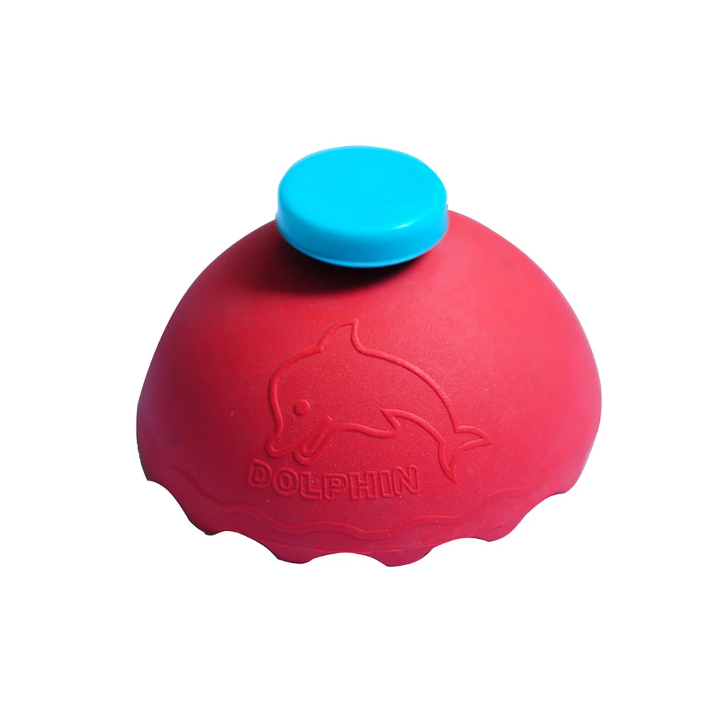 54MM Half Ball Rubber Hip Hop Up Toys Jumping Ball Pop For Kids with dolphin design