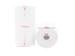 57*40 mm thermal cash register paper for pos machine