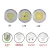 Import 5W 9W 12W 15W gu10 led dimmable mr16 halogen bulbs led 12v 24v 7w low voltage led downlights E14 E27 3w Aluminum Cob spotlight from China