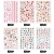 Import 6 Designs Nail Art Stickers Decals Stylish Mixed Designs Nail Decoration Tool Chinese New Year design Sticker from China