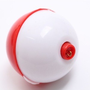 6 Different Size Carp ABS Plastic Ball Push Button Sea Fishing Floats Bobbers