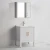 Import 600mm White Bathroom Sink Cabinet Closeout Bathroom Vanities Wholesale from China