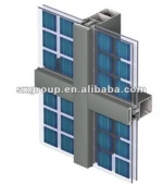 6082 aluminum alloy 6000 series 6061 curtain wall aluminum profile