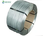 60g/m2 Zinc Coated Hot dip Galvanized Iron Wire for Fences Used in Building Galvanized Steel Wire 50KG/100/KG/200/KG Bundle Wire