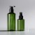 Import 60ml 100ml 160ml 200mlgreen Pet Plastic Body Wash Shampoo with Black Pump from China