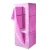 Import 60x43x153cm Bedroom Wardrobe Closet Foldable Portable Folding Wardrobe with nonwoven dust cover from China