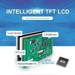 6.5 inch touch screen monitor display tft lcd module for dashboard