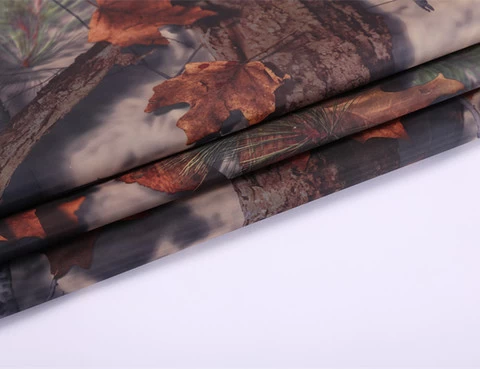 68D Flame Retardant Windproof Plain Polyester Printed Pu Coated Outdoor Waterproof Fabric For Tent