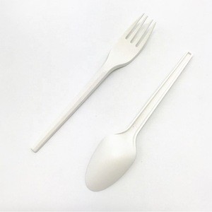 6inch Biodegradable Cutlery Compostable Flatware Sets Disposable Utensil