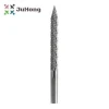 6mm (1/4") Super Hard Solid Carbide Cutter Rotary Burrs Carbon Steel Pneumatic Drill Bit Patch Plug Tire Injury Repair Tool
