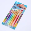 6pcs Paint Brush nylon multicolor plastic paintbrush Watercolor brush for children art brush set