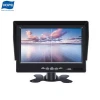 7 Inch Hd Auto 12V Lcd Led Rearview Car Mirror Monitor With Dual Channerl Dvd