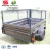 Import 750KG GTM Single Axle 8x5 Agriculture Farm Trailer With 300mm Cage from China