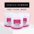 75g Acrylic Powder Clear Pink White Nail Crystal Powder 3D Acrylic Nails Tips Extension Builder Polymer for Nail System