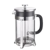 800mlFrench Press Coffee Maker &amp; Tea Maker - 304 Grade Stainless Steel - Heat Resistant Borosilicate Glass