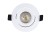Import 8w Fire Ratedadjustable Dimmable Housing Black Led Recessed Cob Up LED Down Light from China
