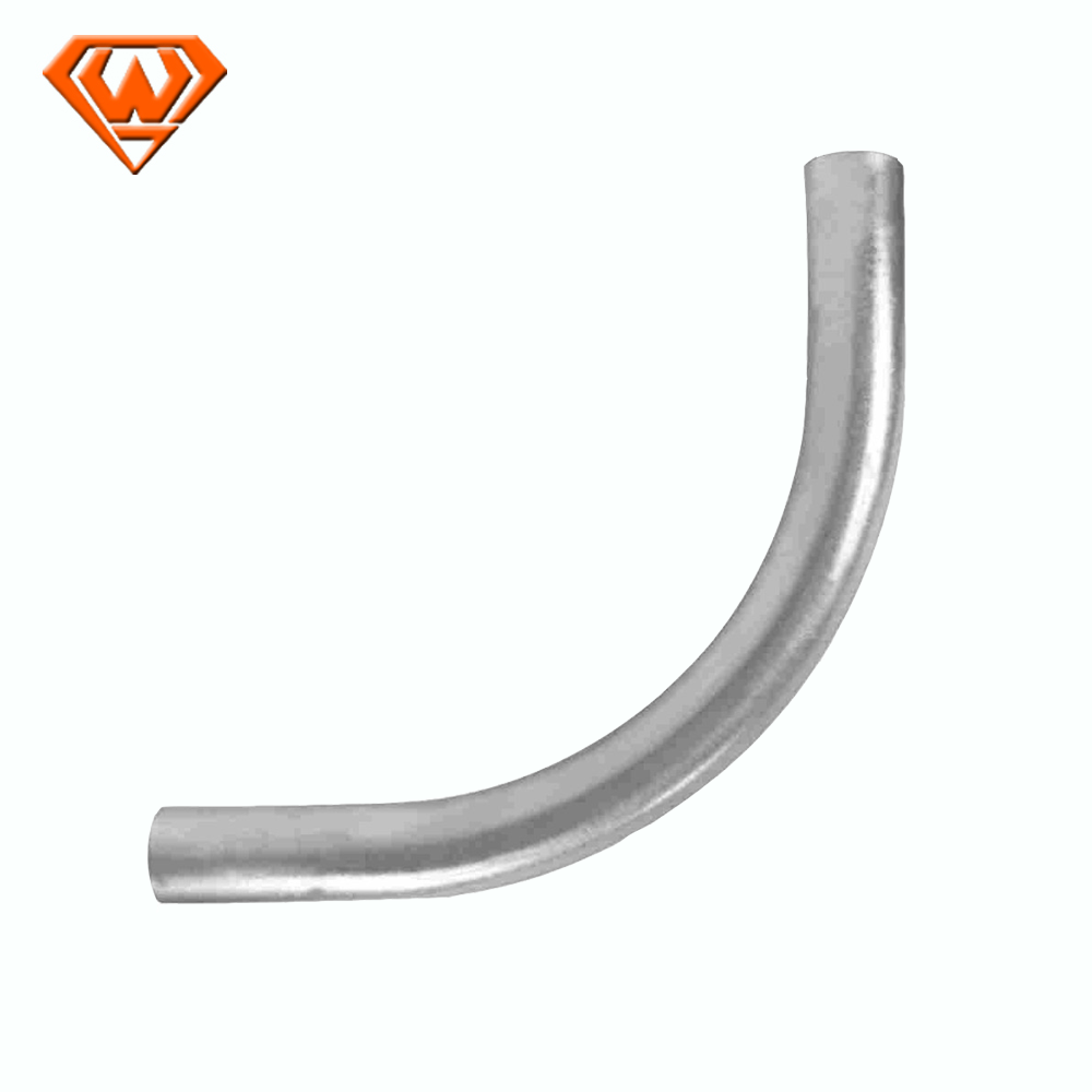 90 degree steel EMT elbow for electrical conduit fittings