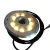 Import 9x3w IP68 dmx stainless steel rgb fountain light from China