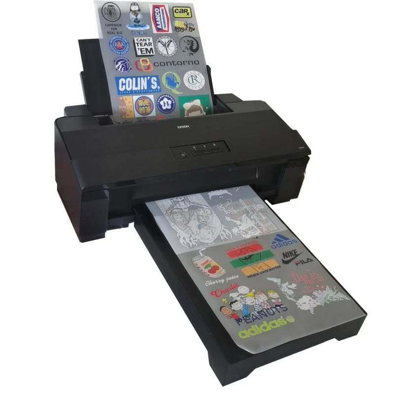 A3 size  L1800 PET film print machine T-shirt PET transfer film machine with low price