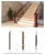 Import ABLinox OEM /ODM stainless steel indoor/outdoor wooden stair railing from China