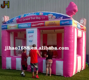 Advertising Inflatable Carnival Treat Shop Inflatable Food Concession Stand