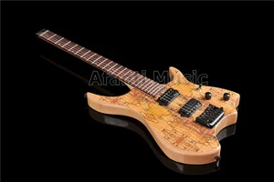 Afanti Music factory / Mahogany Body, Maple neck/ Headless Electric guitar (AWT-718)