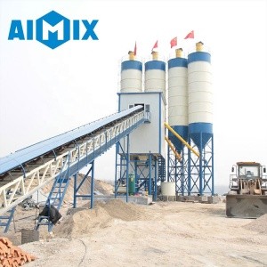 Aimix AJ-60  concrete batching mixing plant price 60m3/hr mini