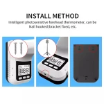 Alarm Temperature Instrument Hand Body No Touch Thermometer K3 pro Automatic Wall Mounted Measurement High Temperature