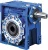 Import Aluminum Alloy Flange Square Angled worm Wheel gearbox speed Reducer Speed Dc Motor Worm Gear Box from China