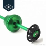 Aluminum Axle Fork Wheel Protector Crash Sliders Cap Pad