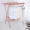 Aluminum Clothes Hanger Factory Direct Selling Folding Hanging Stand Clothes Hanger Rack