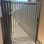 Aluminum Vertical Slat Picket Fence Modern Fence Metal fence with cheap prices