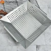 Amazon Best Selling Camping Cookware Stainless Steel Grill Basket