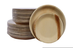 Amazon hot seller disposable Palm leaf plates trays bowls made in India