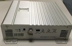 Amplifier car silver 1X600W mini