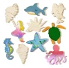 Animals Wooden Crafts Baby Unfinished Wooden cutouts wood toys for Kids DIY Crafts